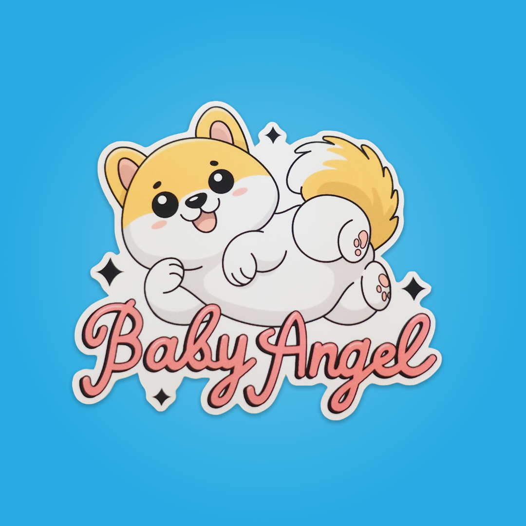 Baby Angel Sticker