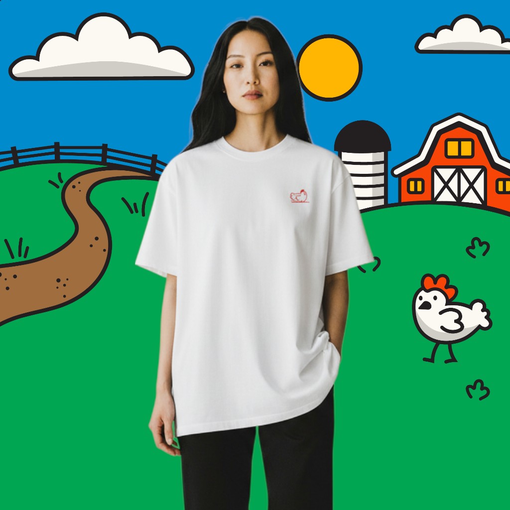 Farm Fresh Tee - White