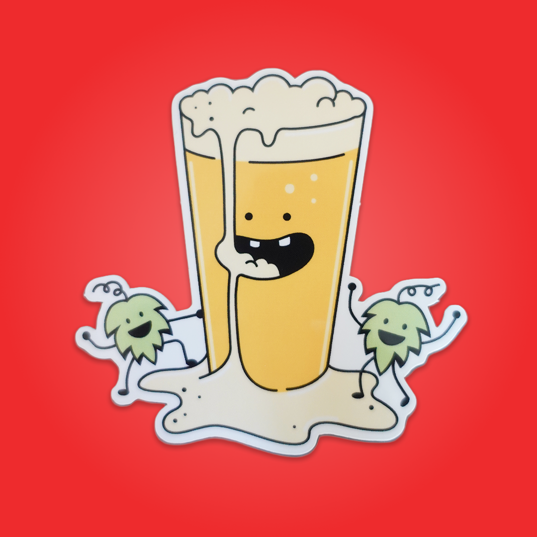 Ip/it Sticker IP Yay Sticker – Hot Damn Bananas
