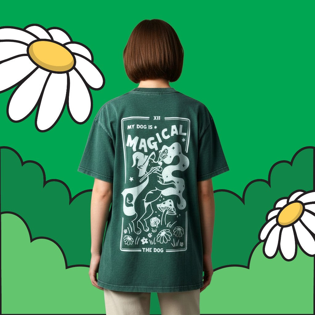 Wiz Dog Tee - Green